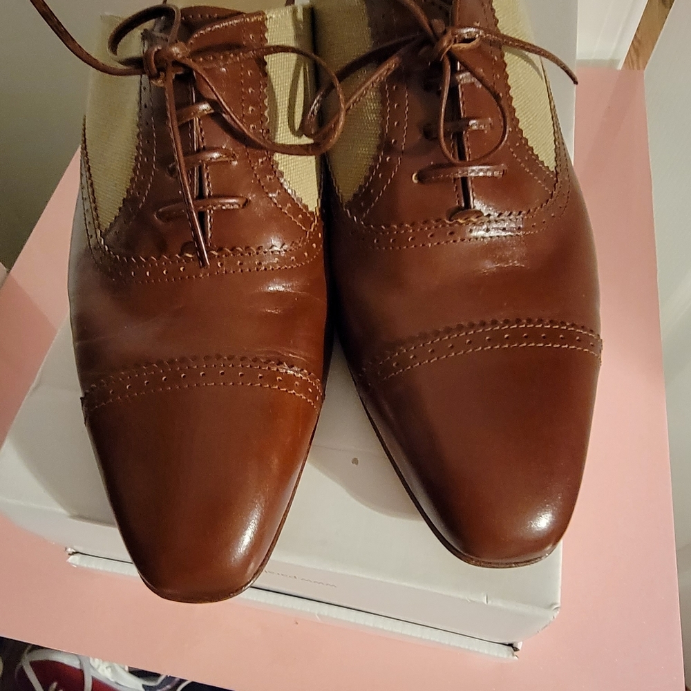 Salvatore Ferragamo spectator mules